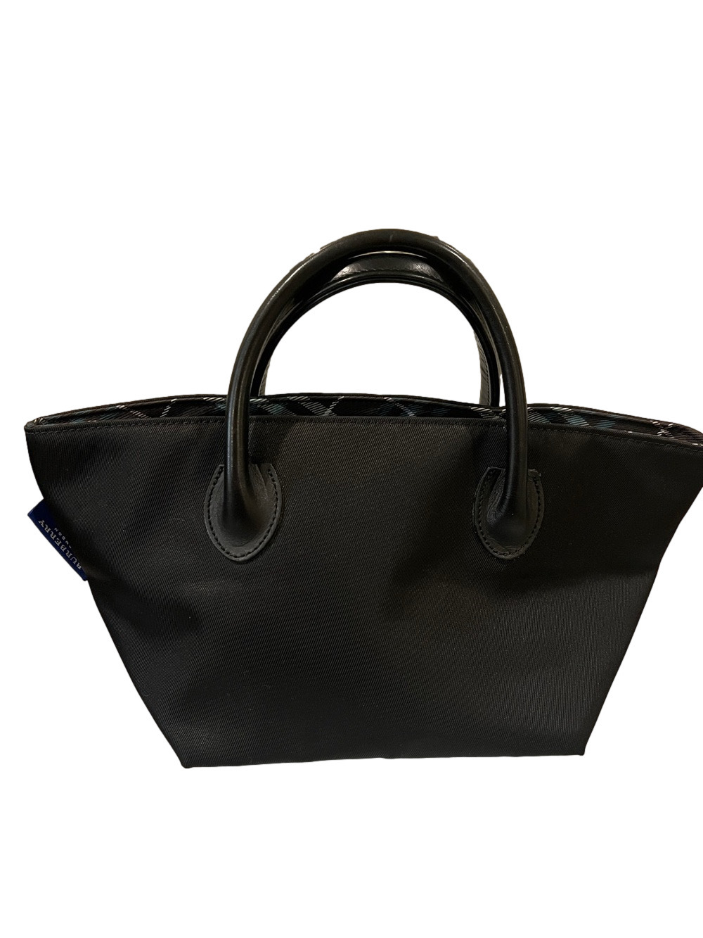 Burberry Blue Label Black Mini Tote Bag EUC - Picture 3 of 16